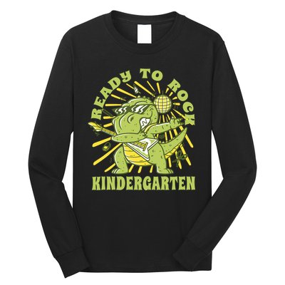 I'm Ready To Crush Kindergarten Dinosaur Long Sleeve Shirt