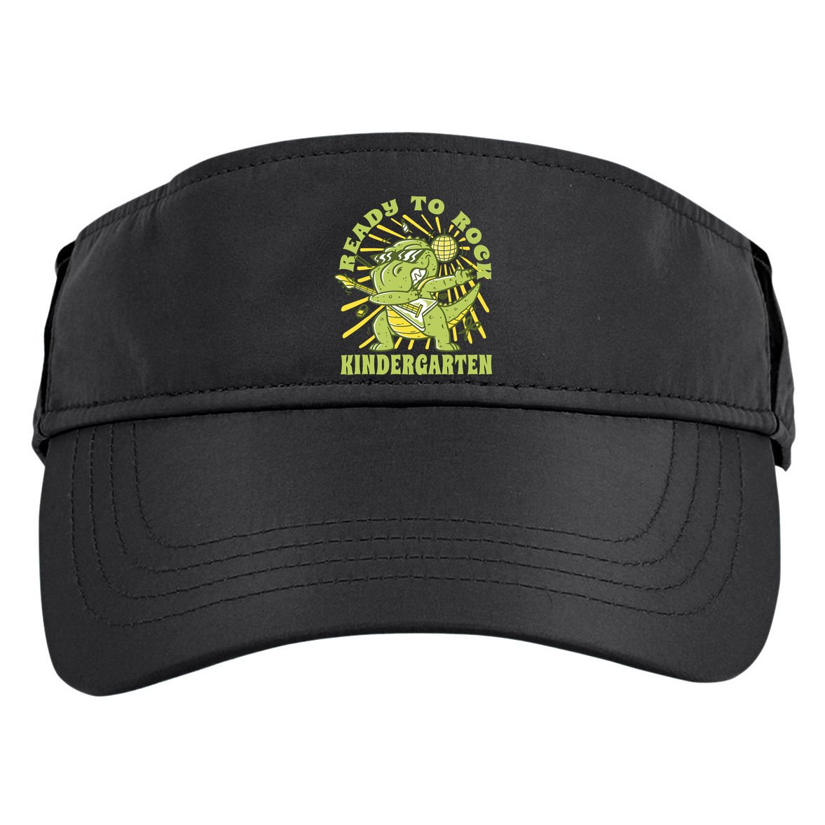 I'm Ready To Crush Kindergarten Dinosaur Adult Drive Performance Visor