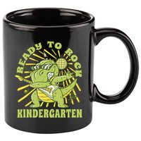 I'm Ready To Crush Kindergarten Dinosaur 11oz C Handle Ceramic Mug