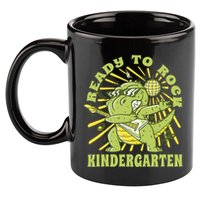 I'm Ready To Crush Kindergarten Dinosaur 11oz C Handle Ceramic Mug