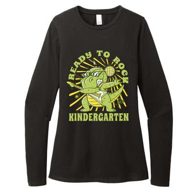 I'm Ready To Crush Kindergarten Dinosaur Womens CVC Long Sleeve Shirt