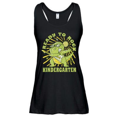 I'm Ready To Crush Kindergarten Dinosaur Ladies Essential Flowy Tank