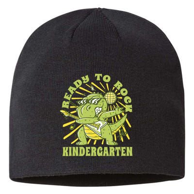 I'm Ready To Crush Kindergarten Dinosaur Sustainable Beanie