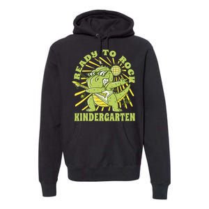 I'm Ready To Crush Kindergarten Dinosaur Premium Hoodie