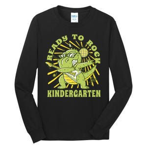 I'm Ready To Crush Kindergarten Dinosaur Tall Long Sleeve T-Shirt