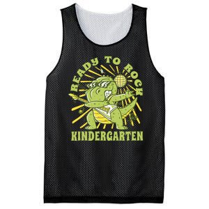 I'm Ready To Crush Kindergarten Dinosaur Mesh Reversible Basketball Jersey Tank