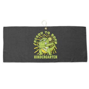 I'm Ready To Crush Kindergarten Dinosaur Large Microfiber Waffle Golf Towel