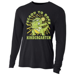 I'm Ready To Crush Kindergarten Dinosaur Cooling Performance Long Sleeve Crew