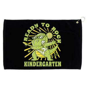 I'm Ready To Crush Kindergarten Dinosaur Grommeted Golf Towel