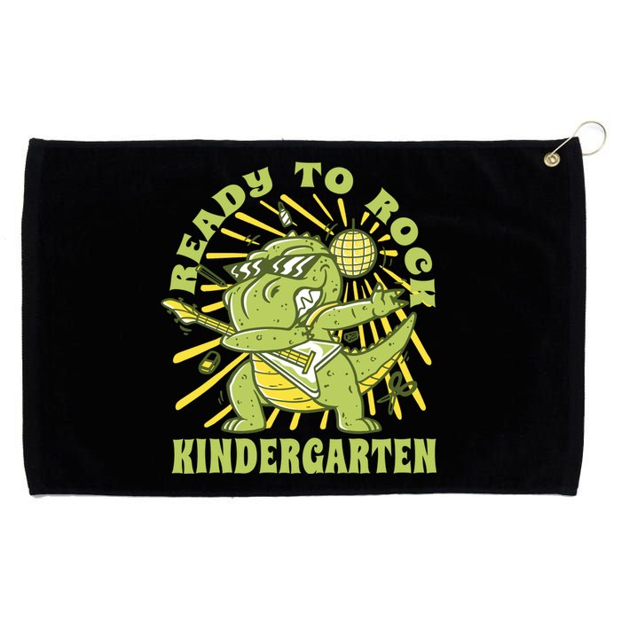 I'm Ready To Crush Kindergarten Dinosaur Grommeted Golf Towel