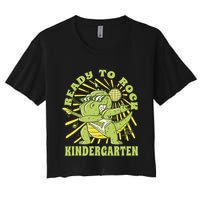 I'm Ready To Crush Kindergarten Dinosaur Crop Top