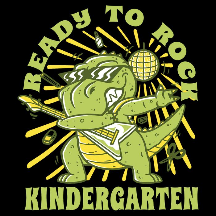 I'm Ready To Crush Kindergarten Dinosaur Crop Top