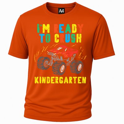 Im Ready To Crush Kindergarten Monster Truck First Day Cooling Performance Crew T-Shirt