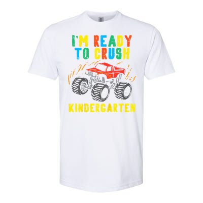 Im Ready To Crush Kindergarten Monster Truck First Day Softstyle CVC T-Shirt