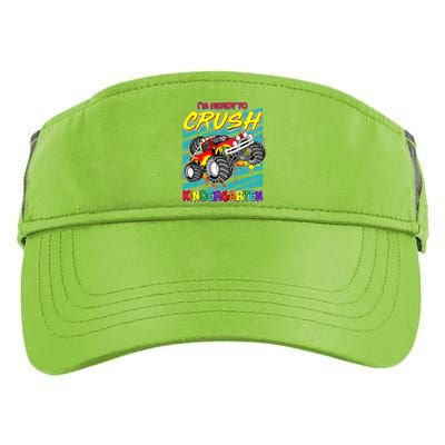 I'm Ready To Crush Kindergarten Monster Truck Adult Drive Performance Visor