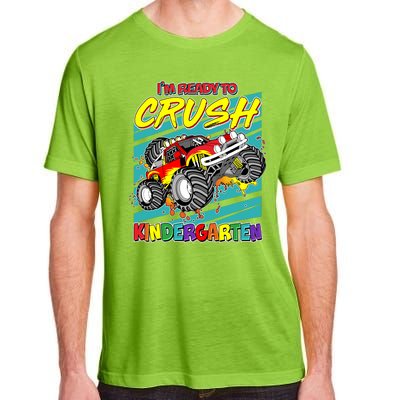 I'm Ready To Crush Kindergarten Monster Truck Adult ChromaSoft Performance T-Shirt