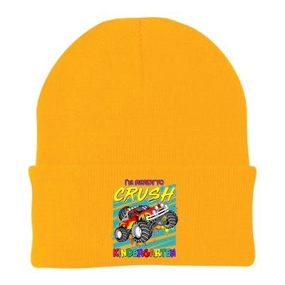 I'm Ready To Crush Kindergarten Monster Truck Knit Cap Winter Beanie