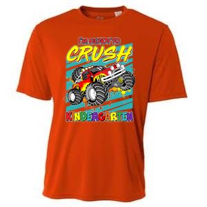 I'm Ready To Crush Kindergarten Monster Truck Cooling Performance Crew T-Shirt