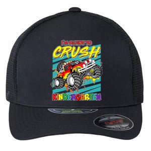 I'm Ready To Crush Kindergarten Monster Truck Flexfit Unipanel Trucker Cap