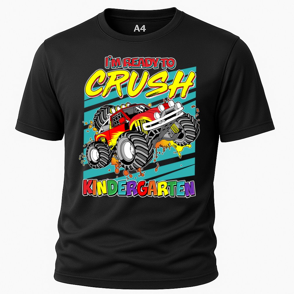 I'm Ready To Crush Kindergarten Monster Truck Performance Shirt