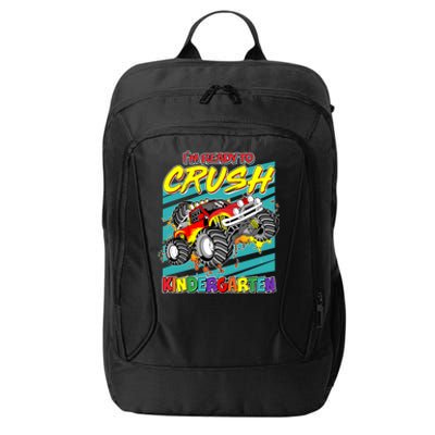 I'm Ready To Crush Kindergarten Monster Truck City Backpack