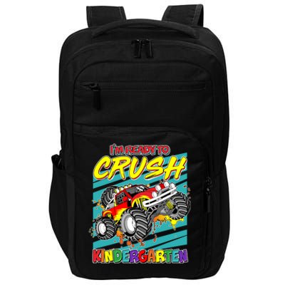 I'm Ready To Crush Kindergarten Monster Truck Impact Tech Backpack