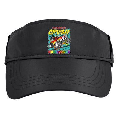 I'm Ready To Crush Kindergarten Monster Truck Adult Drive Performance Visor