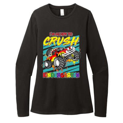 I'm Ready To Crush Kindergarten Monster Truck Womens CVC Long Sleeve Shirt