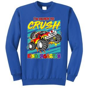 I'm Ready To Crush Kindergarten Monster Truck Sweatshirt