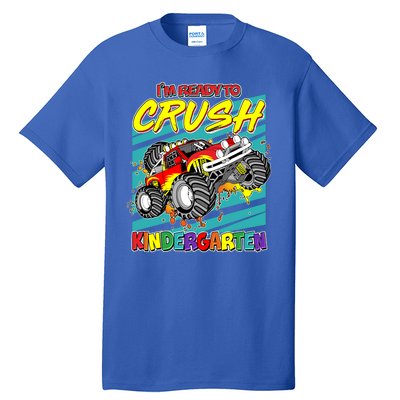 I'm Ready To Crush Kindergarten Monster Truck Tall T-Shirt