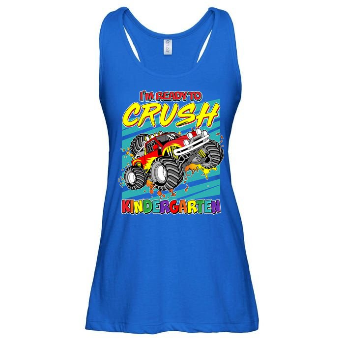 I'm Ready To Crush Kindergarten Monster Truck Ladies Essential Flowy Tank