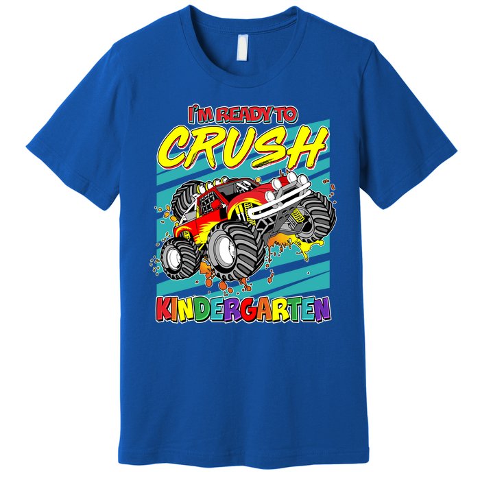 I'm Ready To Crush Kindergarten Monster Truck Premium T-Shirt