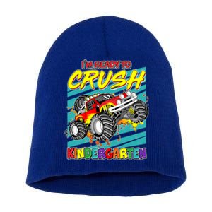 I'm Ready To Crush Kindergarten Monster Truck Short Acrylic Beanie