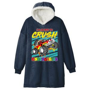 I'm Ready To Crush Kindergarten Monster Truck Hooded Wearable Blanket