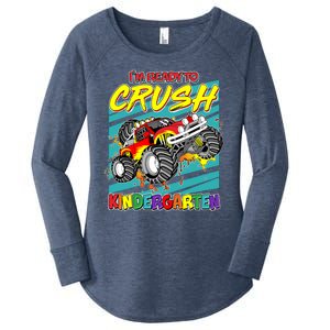 I'm Ready To Crush Kindergarten Monster Truck Women's Perfect Tri Tunic Long Sleeve Shirt