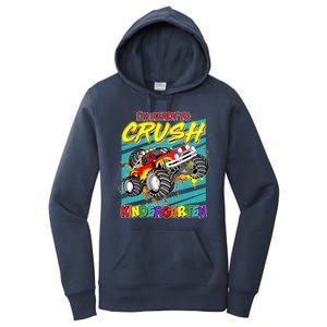 I'm Ready To Crush Kindergarten Monster Truck Women's Pullover Hoodie