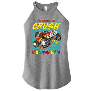 I'm Ready To Crush Kindergarten Monster Truck Women's Perfect Tri Rocker Tank