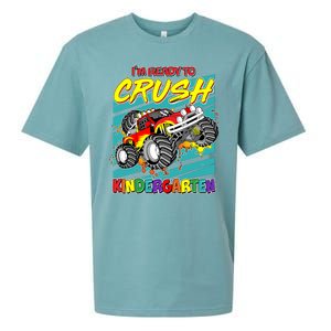 I'm Ready To Crush Kindergarten Monster Truck Sueded Cloud Jersey T-Shirt