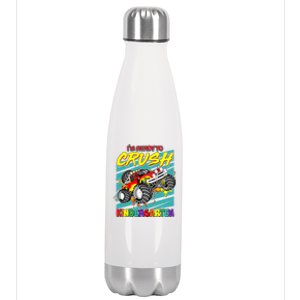 I'm Ready To Crush Kindergarten Monster Truck Stainless Steel Insulated Water Bottle