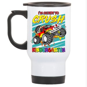 I'm Ready To Crush Kindergarten Monster Truck Stainless Steel Travel Mug