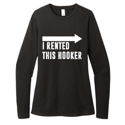 I Rented This Hooker Funny Womens CVC Long Sleeve Shirt