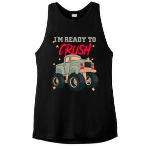 Im Ready To Crush Ladies PosiCharge Tri-Blend Wicking Tank