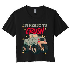 Im Ready To Crush Women's Crop Top Tee