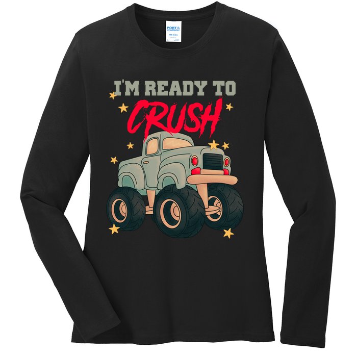 Im Ready To Crush Ladies Long Sleeve Shirt