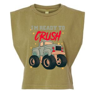 Im Ready To Crush Garment-Dyed Women's Muscle Tee