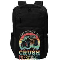 I'm Ready To Crush PreSchool Monster Truck Gift Impact Tech Backpack