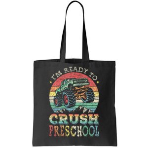 I'm Ready To Crush PreSchool Monster Truck Gift Tote Bag