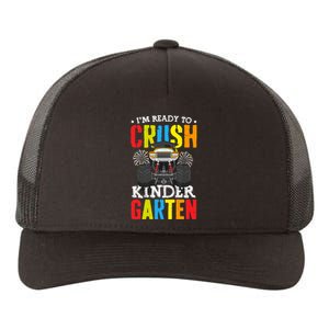 Im Ready To Crush Kindergarten Monster Truck Back To School Yupoong Adult 5-Panel Trucker Hat