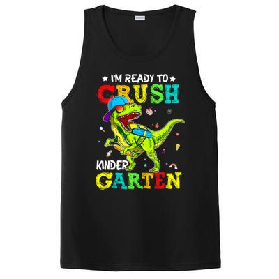 IM Ready To Crush Kindergarten Dinosaur 1st Day Of School PosiCharge Competitor Tank