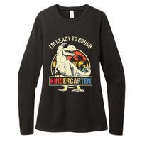 I'm Ready To Crush Kindergarten Dinosaur Back To School Womens CVC Long Sleeve Shirt